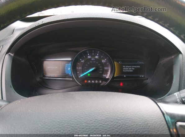 1FM5K7D82JGA11823 2018 FORD EXPLORER Black Вид задніх сидінь