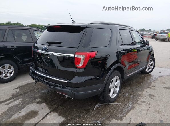 1FM5K7D82JGA11823 2018 FORD EXPLORER Black 