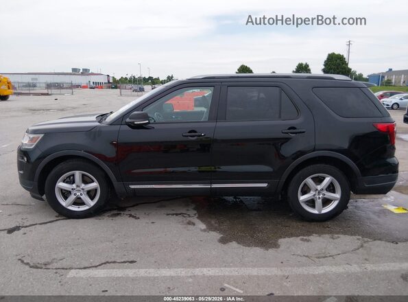 1FM5K7D82JGA11823 2018 FORD EXPLORER Black Панорамний вид салону 360°