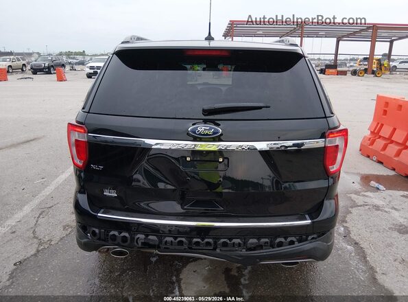 1FM5K7D82JGA11823 2018 FORD EXPLORER Black 