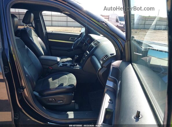 1FM5K7D82JGC68884 2018 FORD EXPLORER Черный Задняя правая четверть