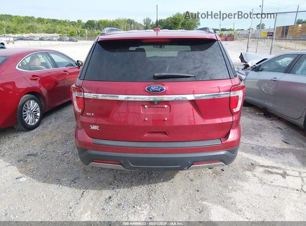 1FM5K7D82KGA44645 2019 FORD FORD EXPLORER Red 