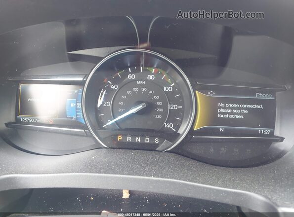 1FM5K7D82KGB34717 2019 FORD FORD EXPLORER Silver Rear seats view