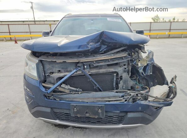 1FM5K7D83HGA33453 2017 FORD EXPLORER Blue 
