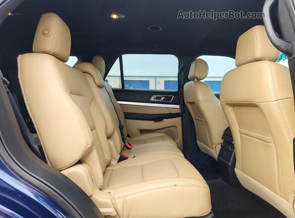 1FM5K7D83HGA33453 2017 FORD EXPLORER Blue 