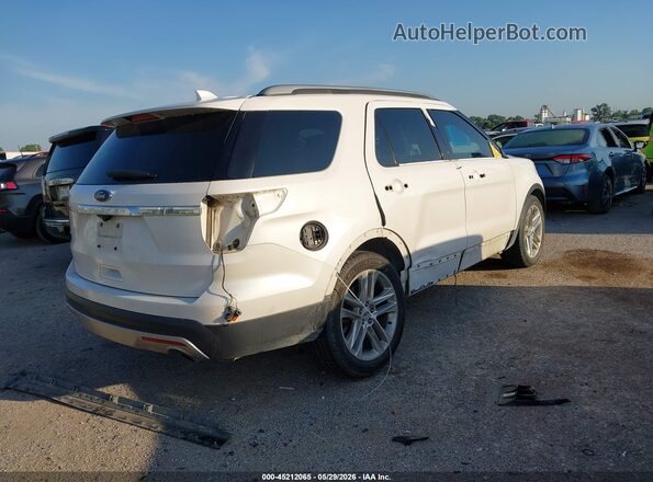 1FM5K7D83HGC20286 2017 FORD EXPLORER White Rear right