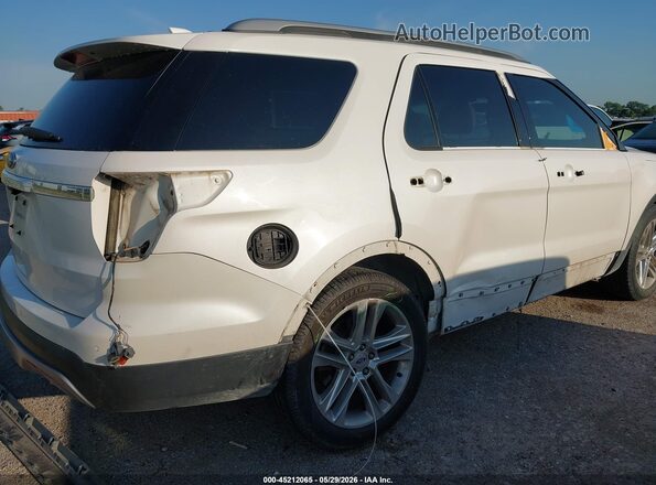 1FM5K7D83HGC20286 2017 FORD EXPLORER White Front view