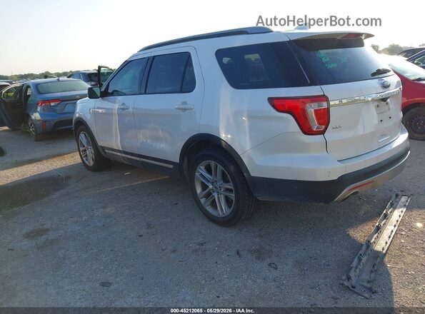1FM5K7D83HGC20286 2017 FORD EXPLORER White Rear left