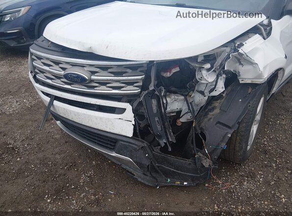 1FM5K7D83JGA76602 2018 FORD EXPLORER White 