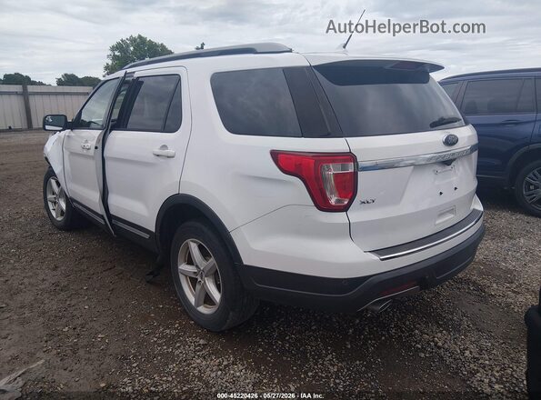1FM5K7D83JGA76602 2018 FORD EXPLORER White 