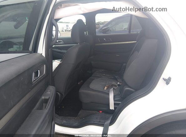 1FM5K7D83JGA76602 2018 FORD EXPLORER White 