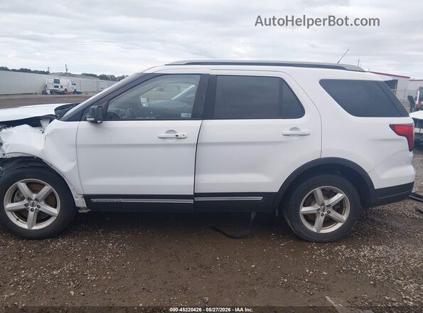 1FM5K7D83JGA76602 2018 FORD EXPLORER White 