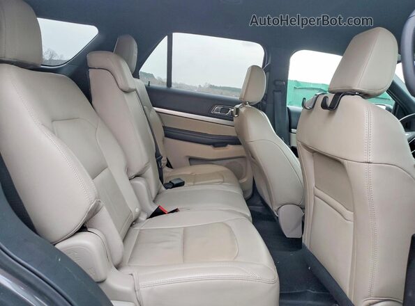 1FM5K7D83JGC49535 2018 FORD EXPLORER Gray 