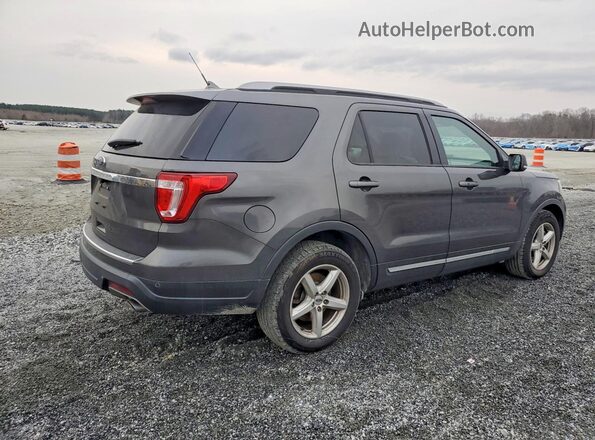1FM5K7D83JGC49535 2018 FORD EXPLORER Gray 