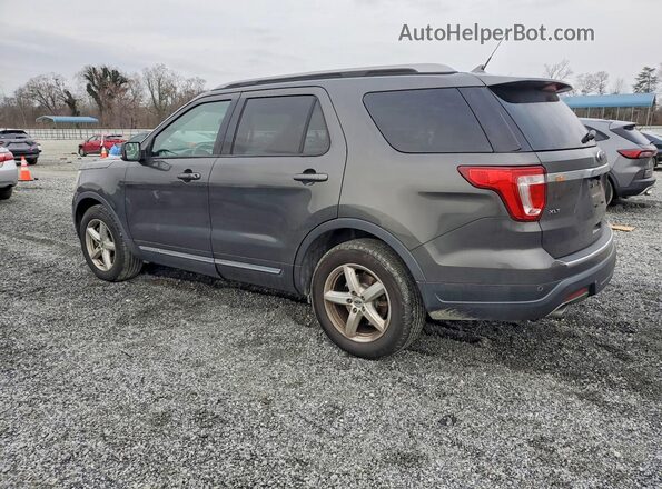 1FM5K7D83JGC49535 2018 FORD EXPLORER Gray 