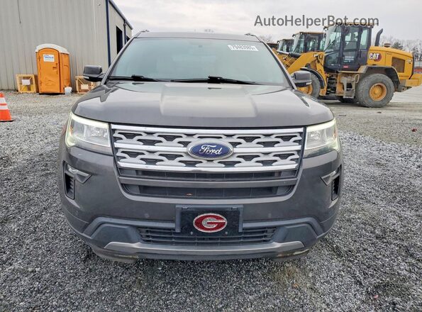 1FM5K7D83JGC49535 2018 FORD EXPLORER Gray 