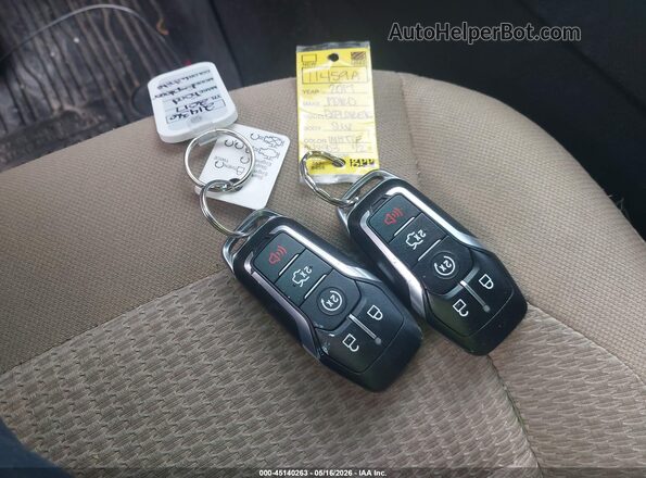 1FM5K7D84HGA42503 2017 FORD EXPLORER White Vista del salpicadero