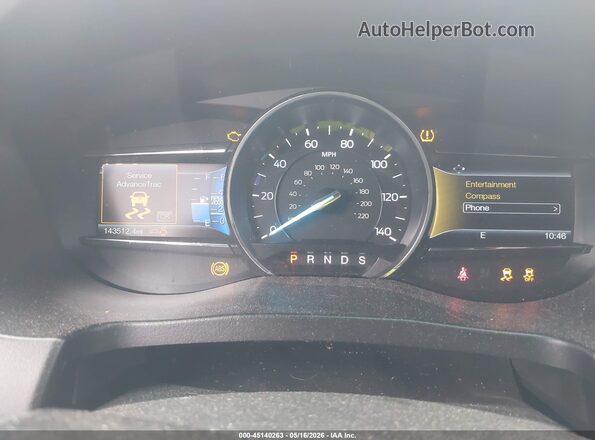 1FM5K7D84HGA42503 2017 FORD EXPLORER White Vista de los asientos traseros