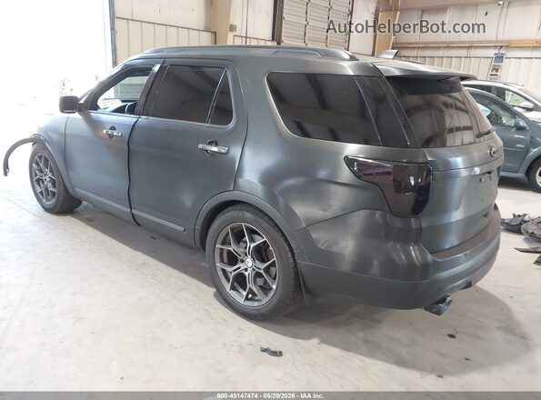 1FM5K7D84HGA84315 2017 FORD EXPLORER Серый Задняя левая четверть