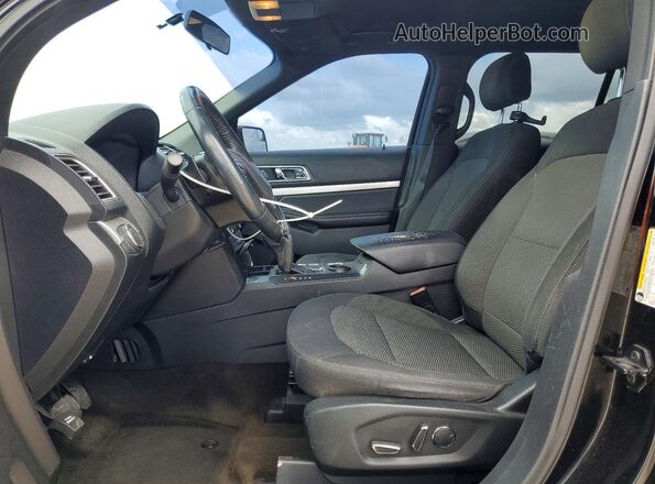 1FM5K7D84HGD78894 2017 FORD FORD EXPLORER Black Vista interior delantera