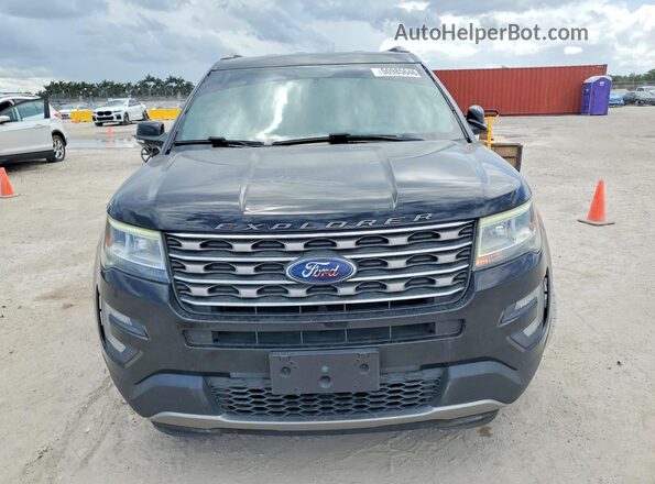 1FM5K7D84HGD78894 2017 FORD FORD EXPLORER Black Vista frontal