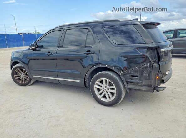 1FM5K7D84HGD78894 2017 FORD FORD EXPLORER Black Trasero izquierdo
