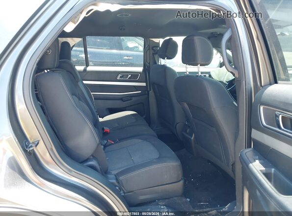 1FM5K7D84HGE18147 2017 FORD EXPLORER Gray Vista de la etiqueta del VIN