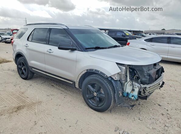 1FM5K7D84KGA07547 2019 FORD EXPLORER Silver Przód prawy