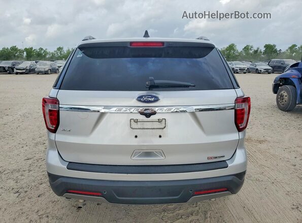 1FM5K7D84KGA07547 2019 FORD EXPLORER Silver Widok z tyłu