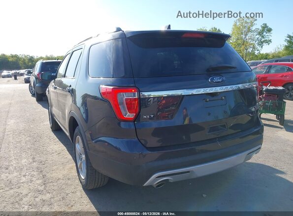 1FM5K7D85HGC50969 2017 FORD FORD EXPLORER Gray Tył lewy
