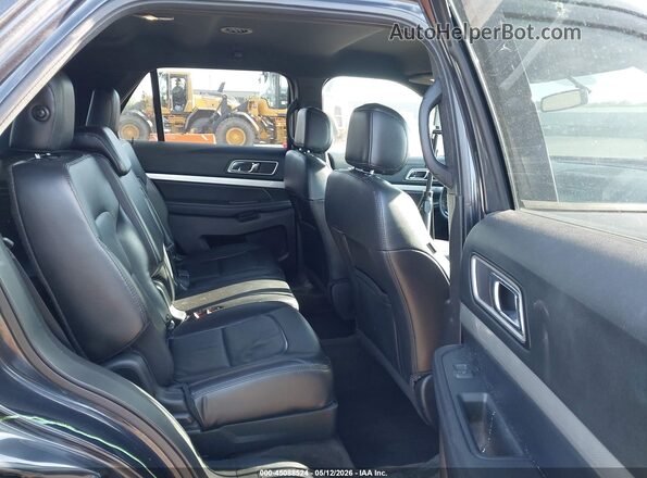 1FM5K7D85HGC50969 2017 FORD FORD EXPLORER Gray Widok naklejki z numerem VIN