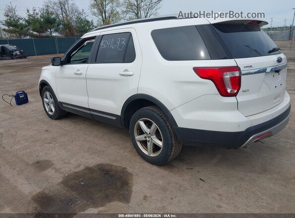 1FM5K7D85HGD50957 2017 FORD FORD EXPLORER White Tył lewy