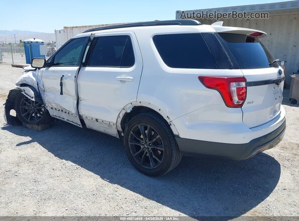 1FM5K7D85HGD55639 2017 FORD FORD EXPLORER Белый Задняя левая четверть