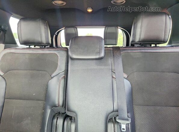 1FM5K7D85JGA30429 2018 FORD EXPLORER Charcoal Вид задніх сидінь