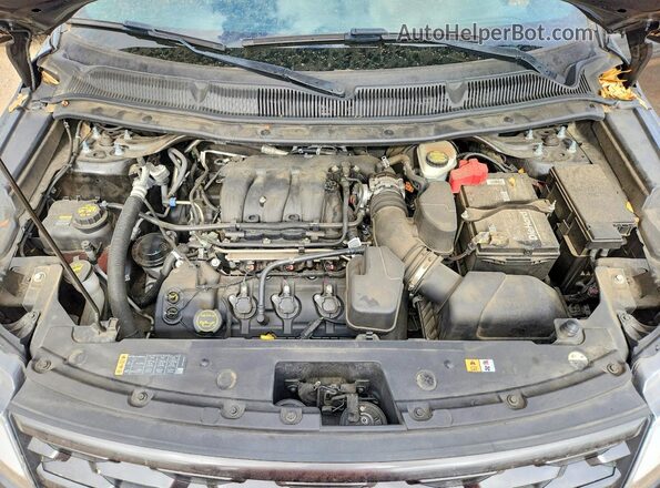 1FM5K7D85JGA30429 2018 FORD EXPLORER Charcoal Вид підкапотного простору