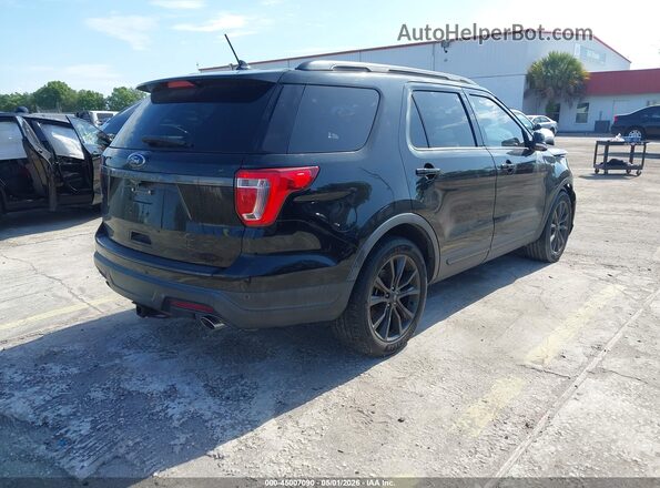 1FM5K7D85JGC54090 2018 FORD FORD EXPLORER Black უკანა მარჯვენა