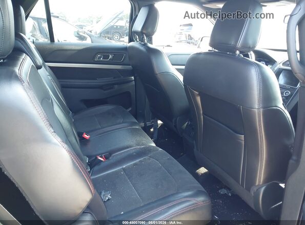 1FM5K7D85JGC54090 2018 FORD FORD EXPLORER Black VIN კოდის სტიკერის ხედი