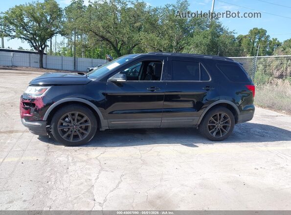 1FM5K7D85JGC54090 2018 FORD FORD EXPLORER Black სალონის 360-გრადუსიანი ხედი