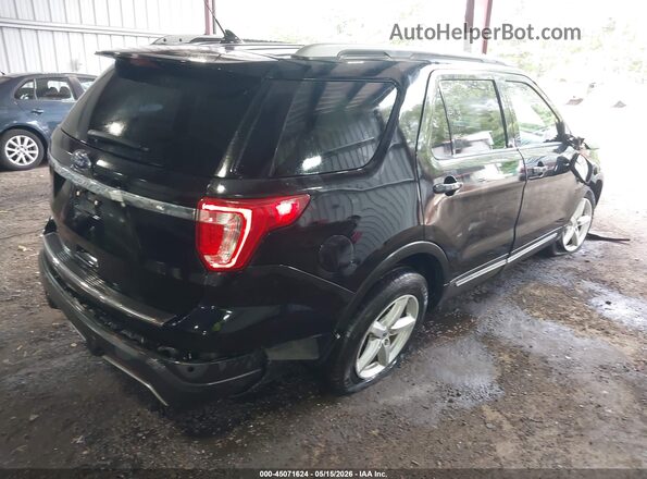 1FM5K7D85JGC64859 2018 FORD EXPLORER Black Rear right