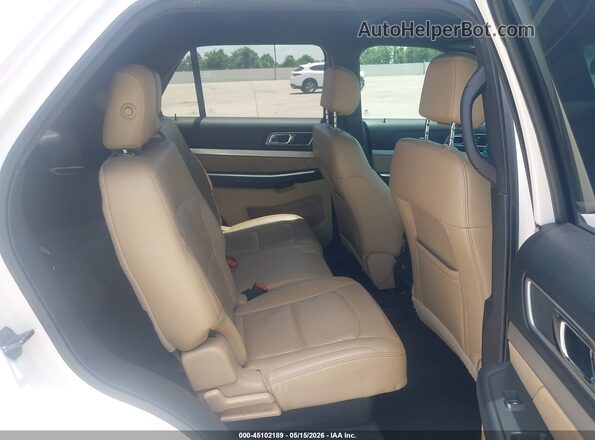 1FM5K7D86GGD25984 2016 FORD EXPLORER White Vista de la etiqueta del VIN