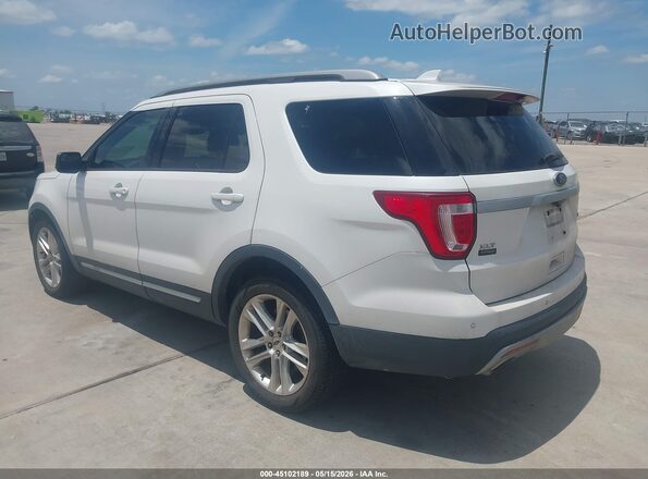 1FM5K7D86GGD25984 2016 FORD EXPLORER White Trasero izquierdo