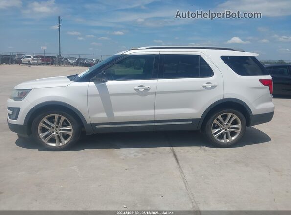 1FM5K7D86GGD25984 2016 FORD EXPLORER White Vista interior de 360 grados