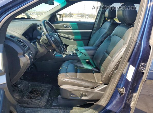 1FM5K7D86HGA02665 2017 FORD FORD EXPLORER Blue Vista interior delantera