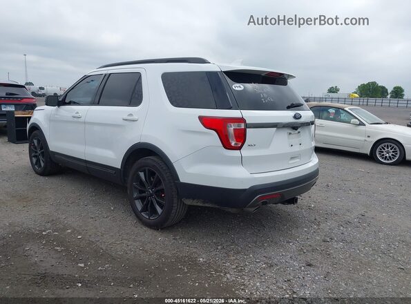 1FM5K7D86HGA22138 2017 FORD EXPLORER Белый Задняя левая четверть