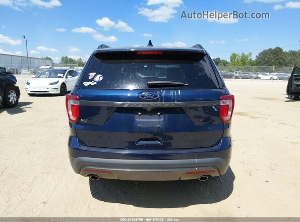 1FM5K7D86HGE33636 2017 FORD EXPLORER Blue 