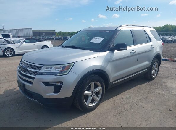 1FM5K7D86JGA35073 2018 FORD FORD EXPLORER Silver 