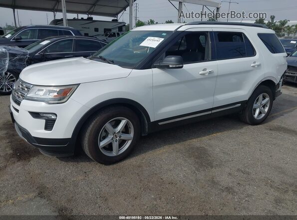 1FM5K7D86JGC00460 2018 FORD EXPLORER White 