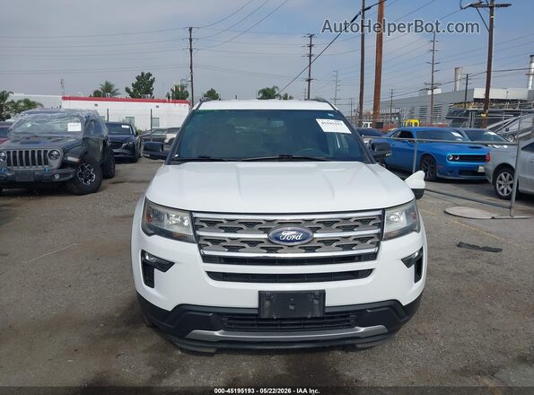 1FM5K7D86JGC00460 2018 FORD EXPLORER White 