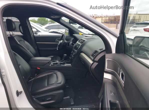 1FM5K7D86KGA39190 2019 FORD EXPLORER Белый Вид салона спереди