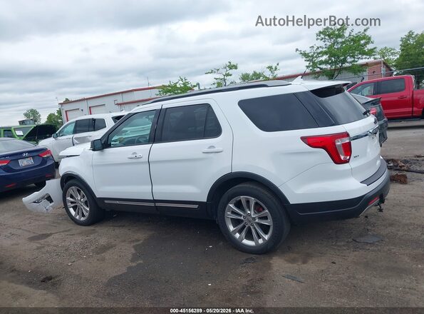 1FM5K7D86KGA39190 2019 FORD EXPLORER Белый Панорамный вид салона 360°